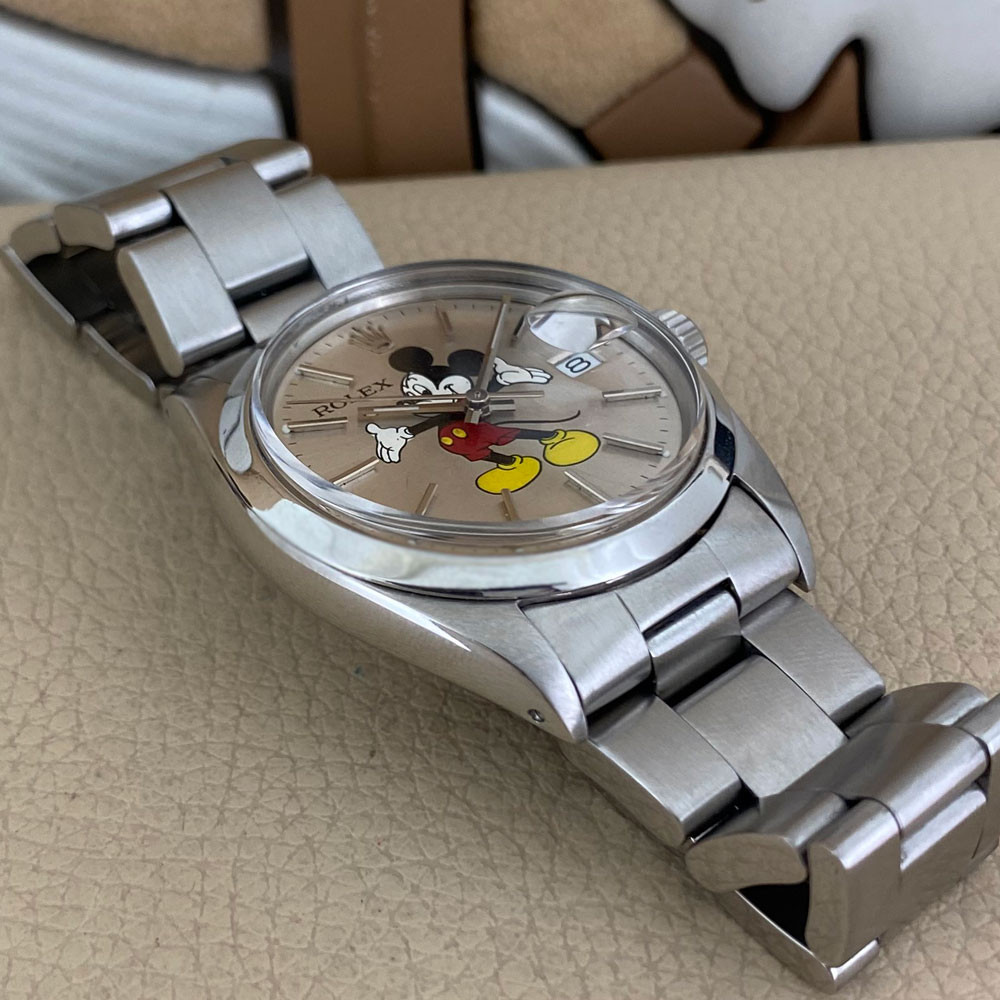 Rolex Date Quadrante Aftermarket Topolino Mickey Mouse